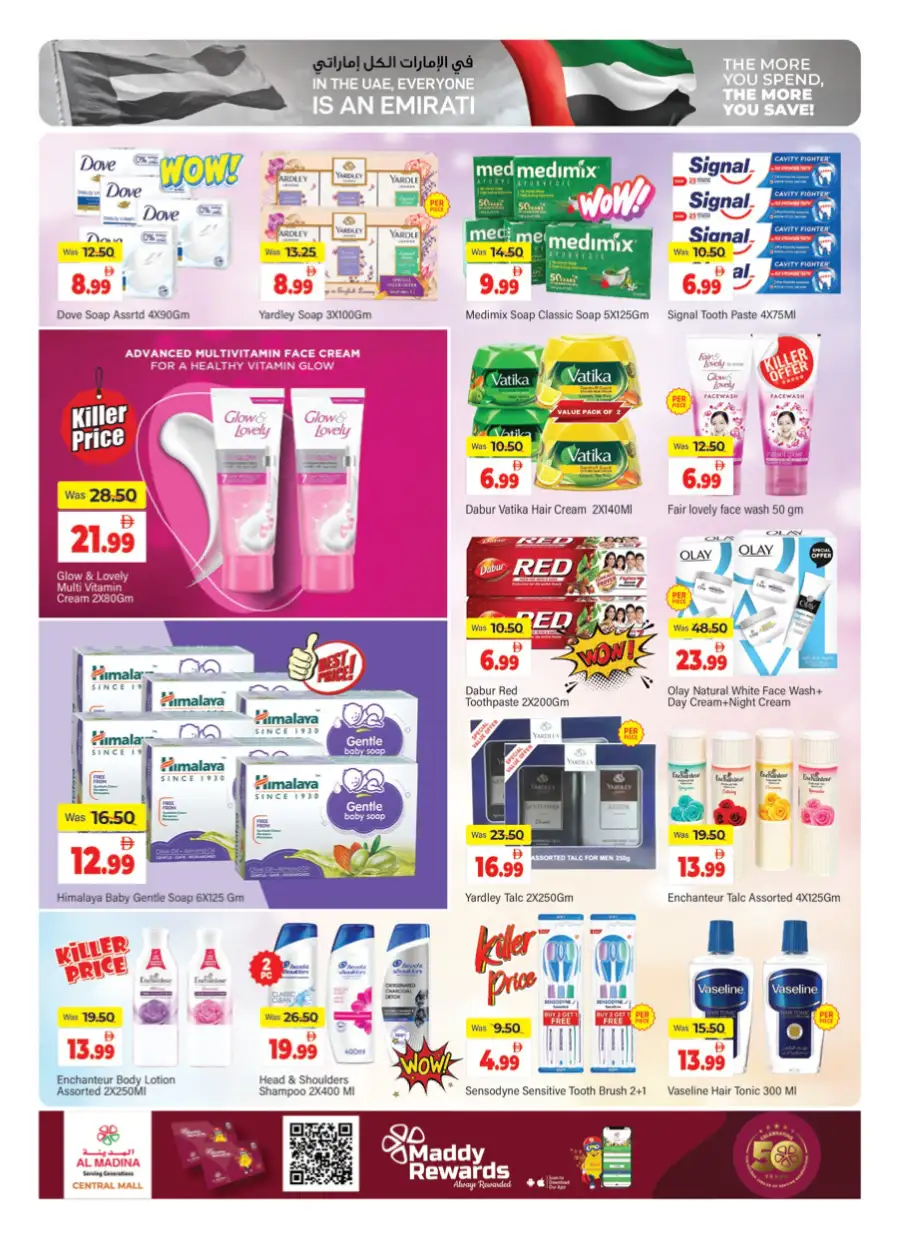 Al Madina Central Mall Bur Dubai | Grocery Offers April 3-5, 2026