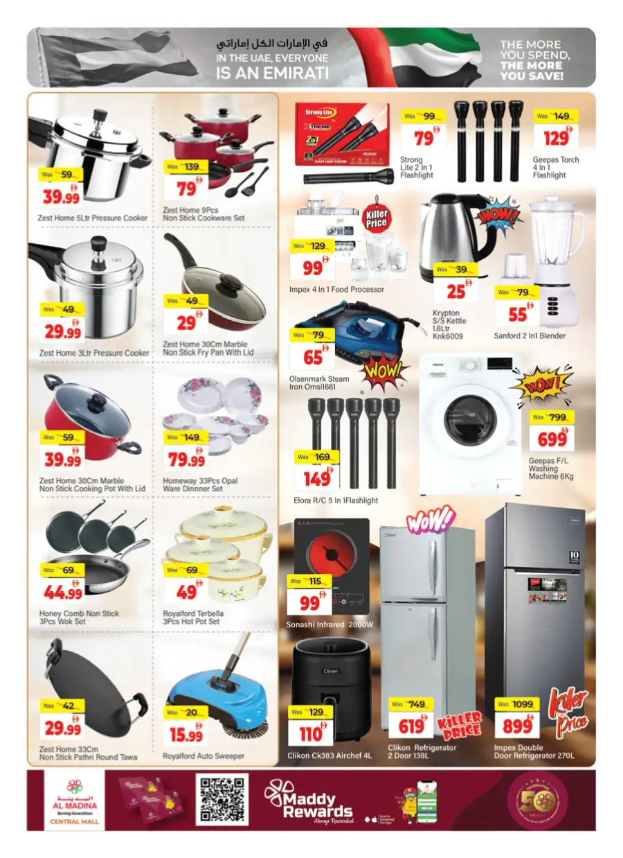 Al Madina Central Mall Bur Dubai | Grocery Offers April 3-5, 2026