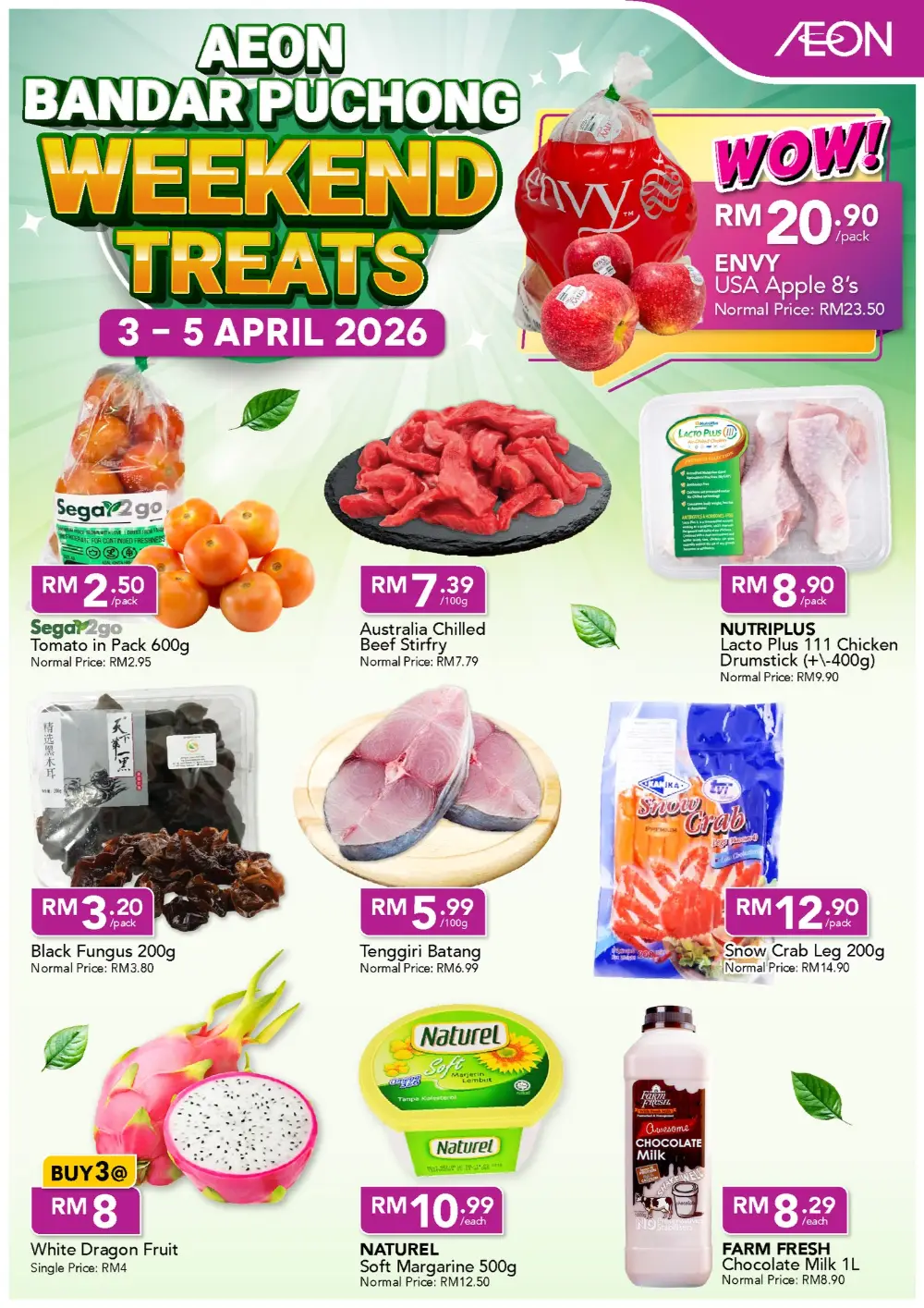AEON Ipoh Station 18 Weekend Treats | Ends 5 Apr