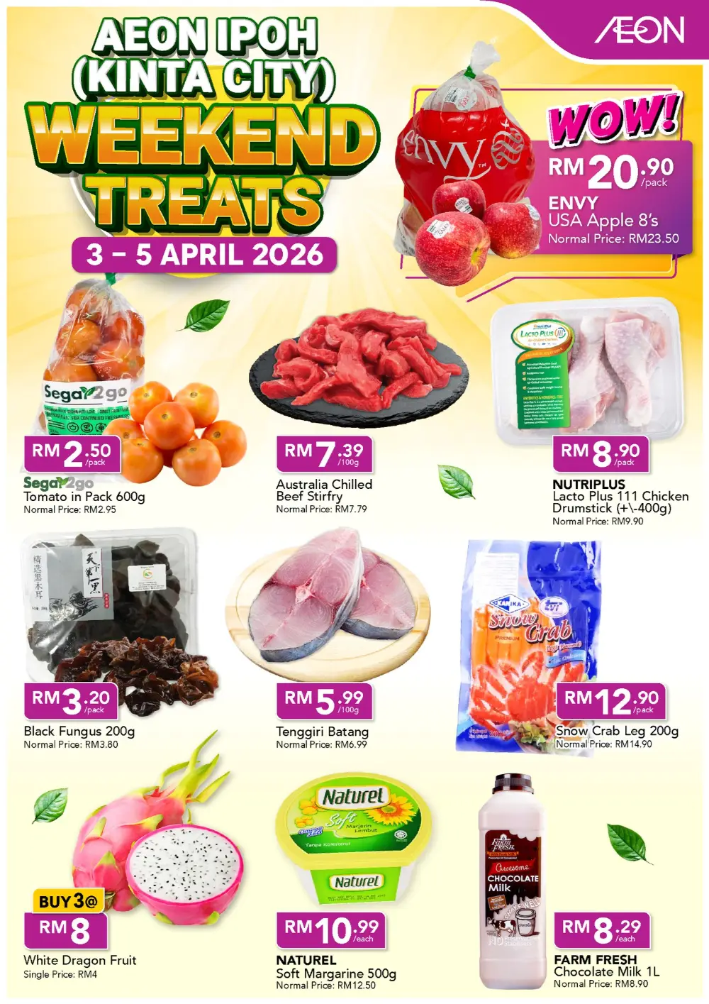 AEON Ipoh Station 18 Weekend Treats | Ends 5 Apr