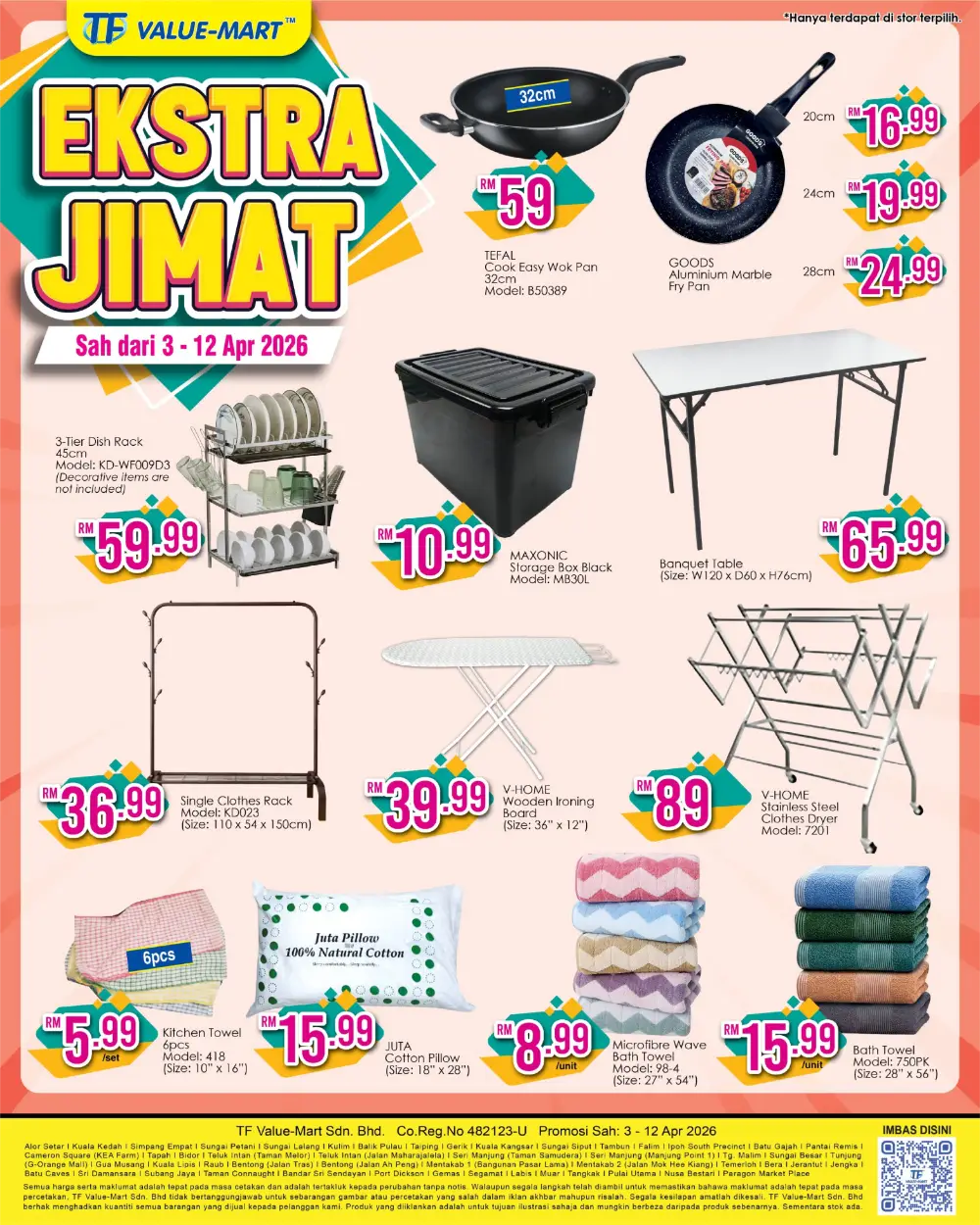 TF Value-Mart Malaysia Ekstra Jimat | Ends 12 Apr