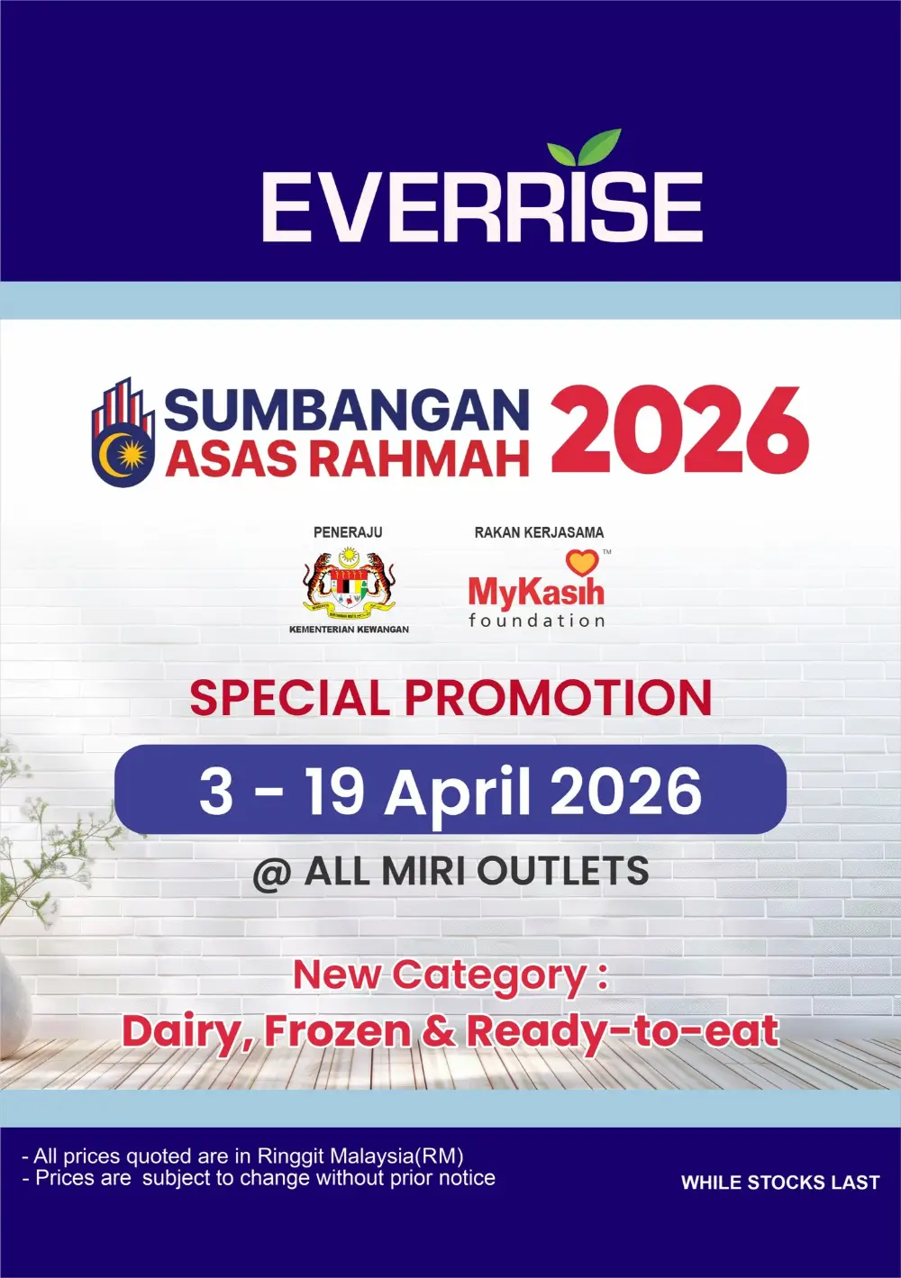 Everrise Miri Special Promotion | Ends 19 Apr