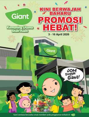 Giant Kemuning Utama Promosi Hebat | Ends 16 Apr In Giant Selangor