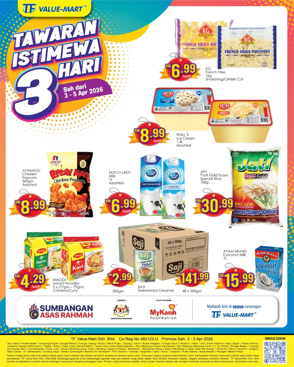 TF Value-Mart Malaysia 3 Days Special | Ends Sunday