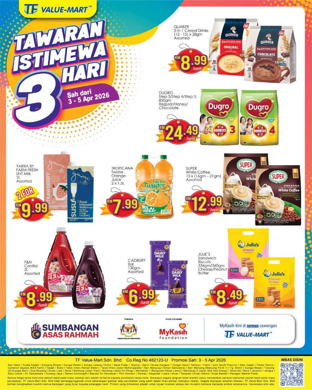 TF Value-Mart Malaysia 3 Days Special | Ends Sunday