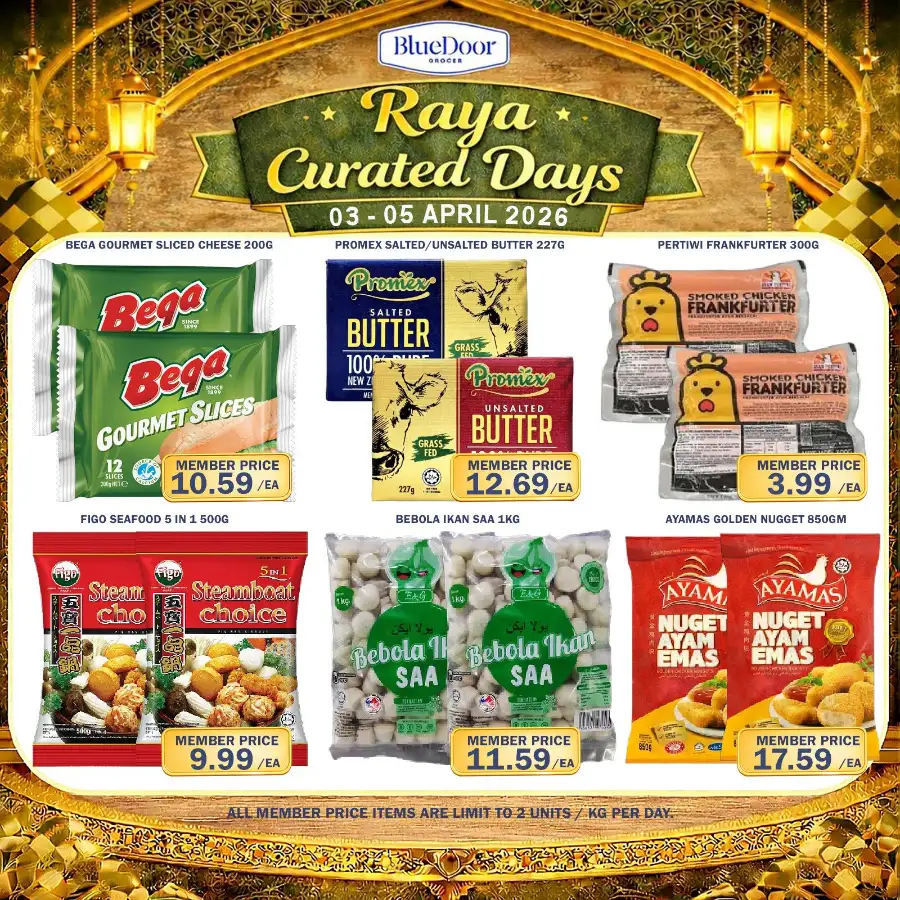 Blue Door Grocer Malaysia Raya Curated Days