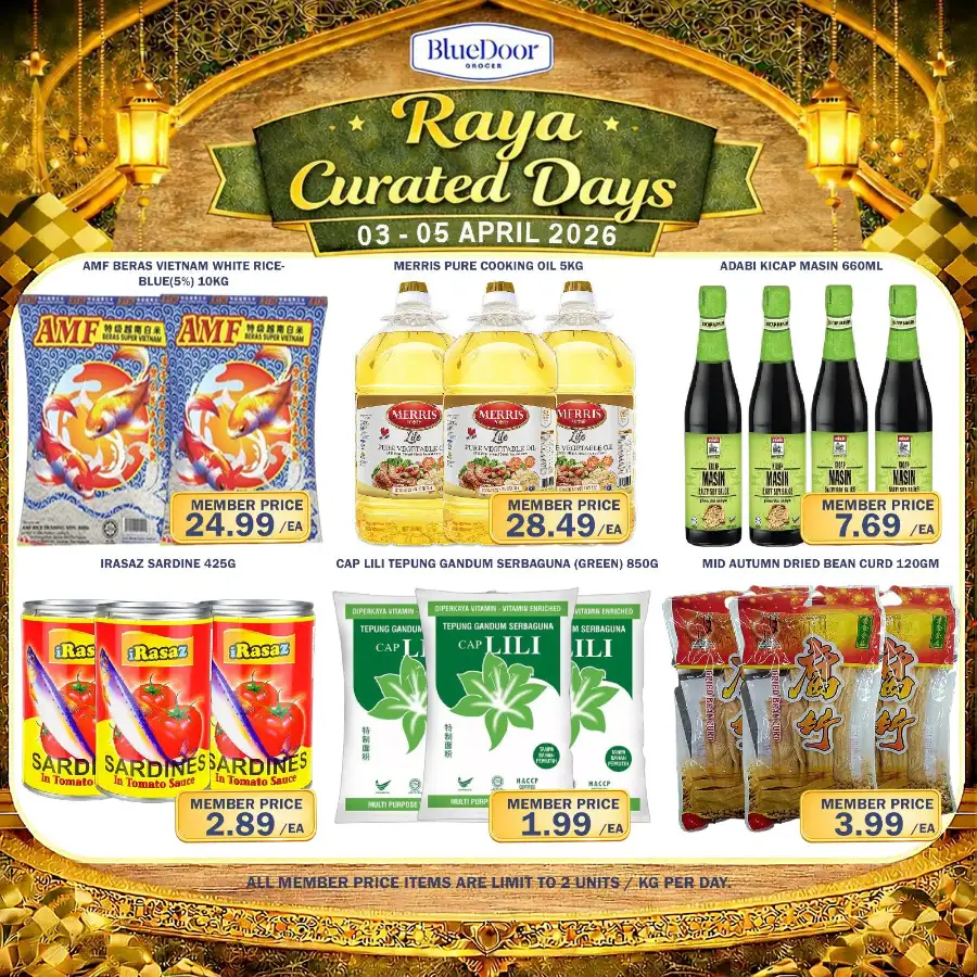 Blue Door Grocer Malaysia Raya Curated Days