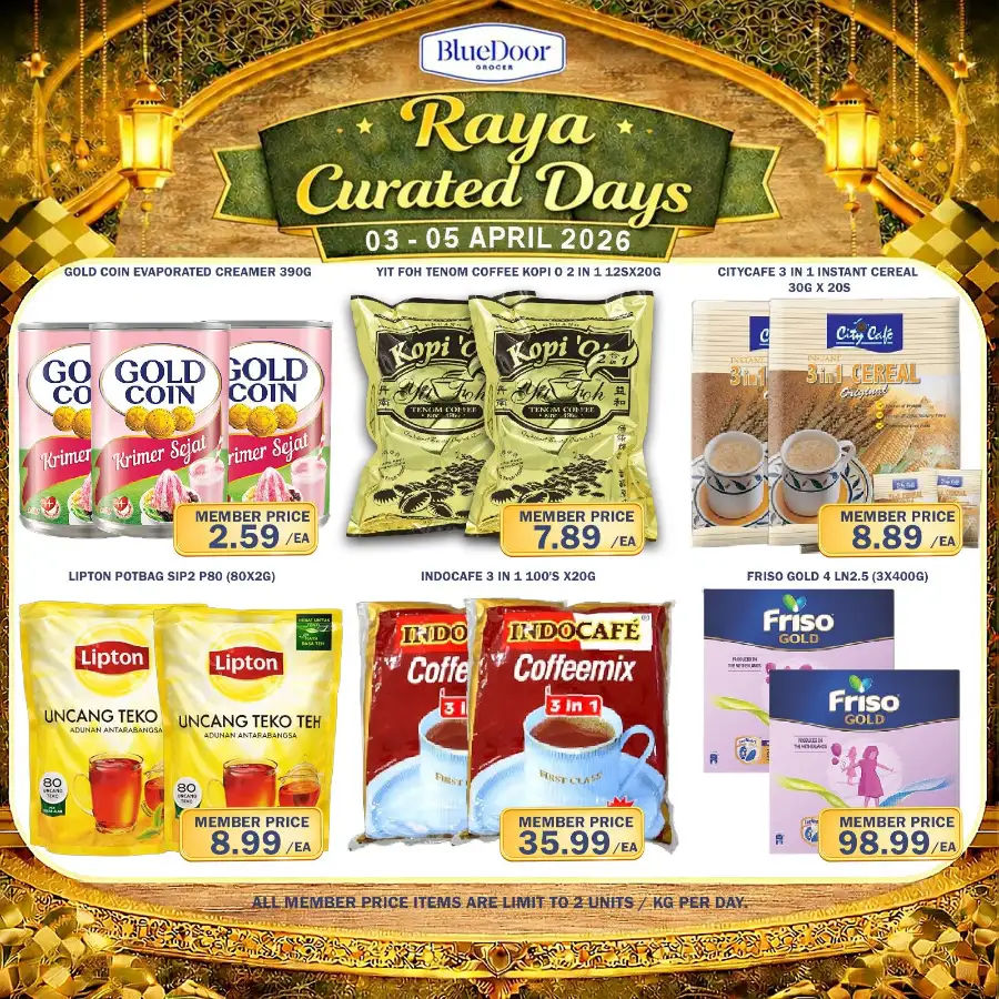 Blue Door Grocer Malaysia Raya Curated Days
