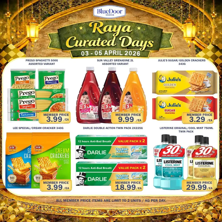 Blue Door Grocer Malaysia Raya Curated Days