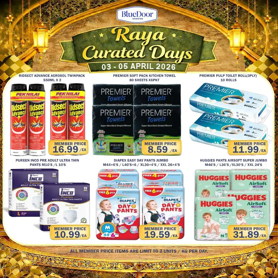 Blue Door Grocer Malaysia Raya Curated Days
