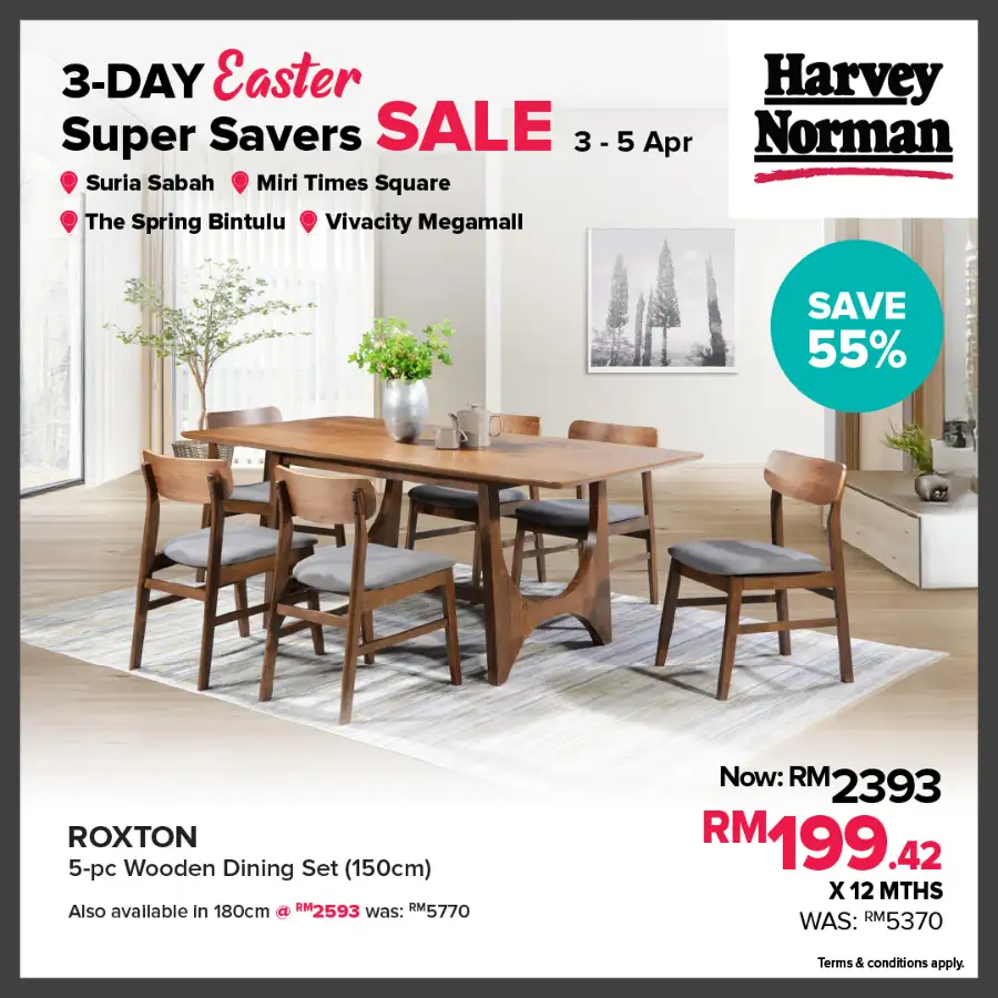Harvey Norman Malaysia Easter Sale | Ends Sunday