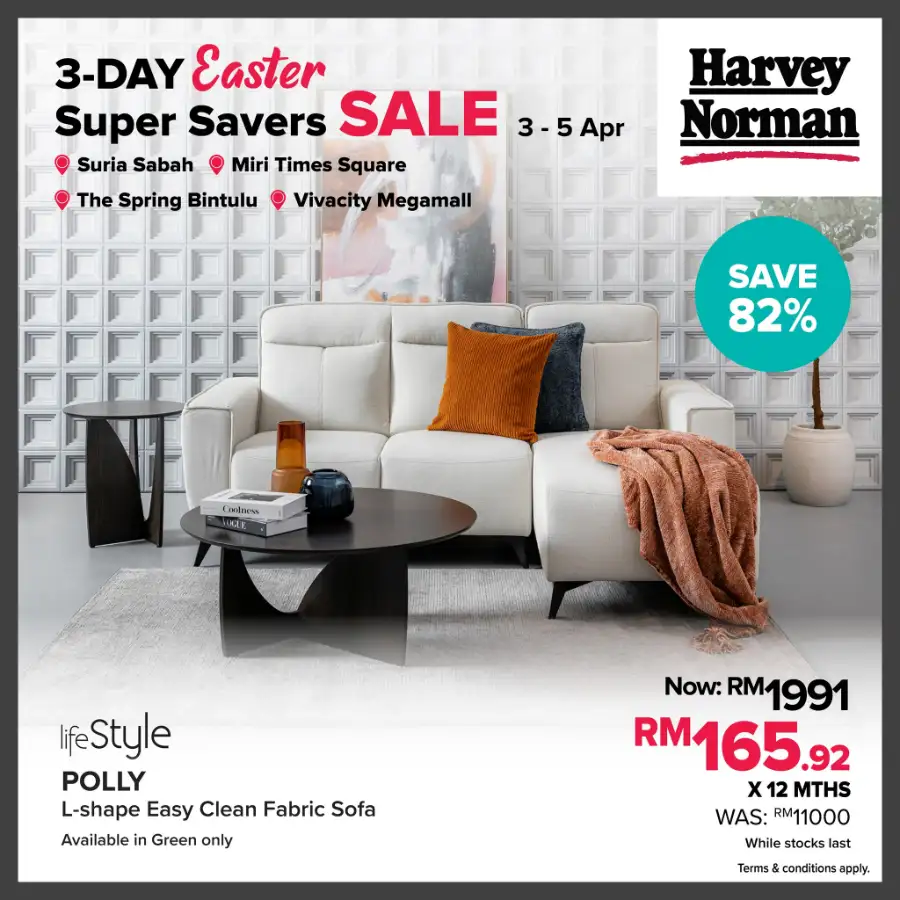 Harvey Norman Malaysia Easter Sale | Ends Sunday