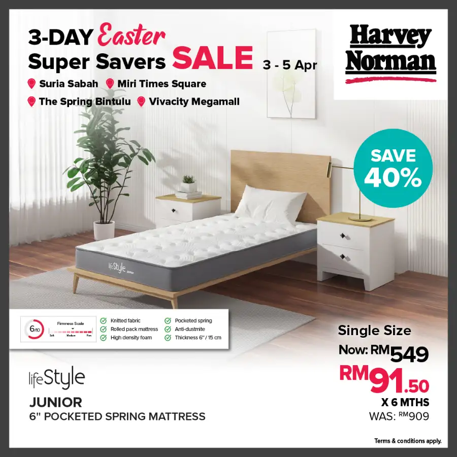 Harvey Norman Malaysia Easter Sale | Ends Sunday