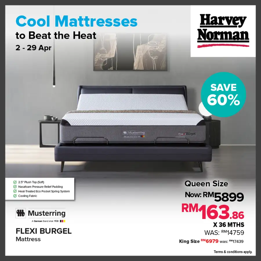 Harvey Norman Malaysia Wooden Dining Sale | Ends 29 Apr