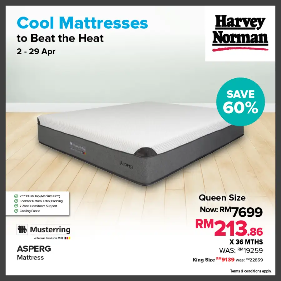Harvey Norman Malaysia Wooden Dining Sale | Ends 29 Apr