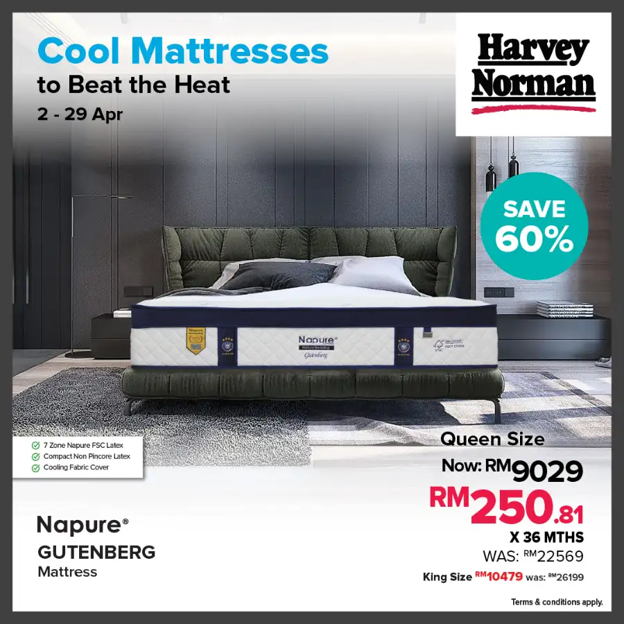 Harvey Norman Malaysia Wooden Dining Sale | Ends 29 Apr