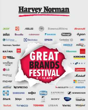Harvey Norman Singapore Great Brands Festival | Ends 13 Apr In Harvey Norman Singapore