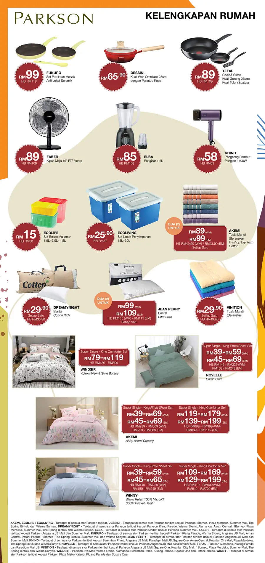 Parkson Malaysia Betul-Betul Jimat Sale | Ends 3 May