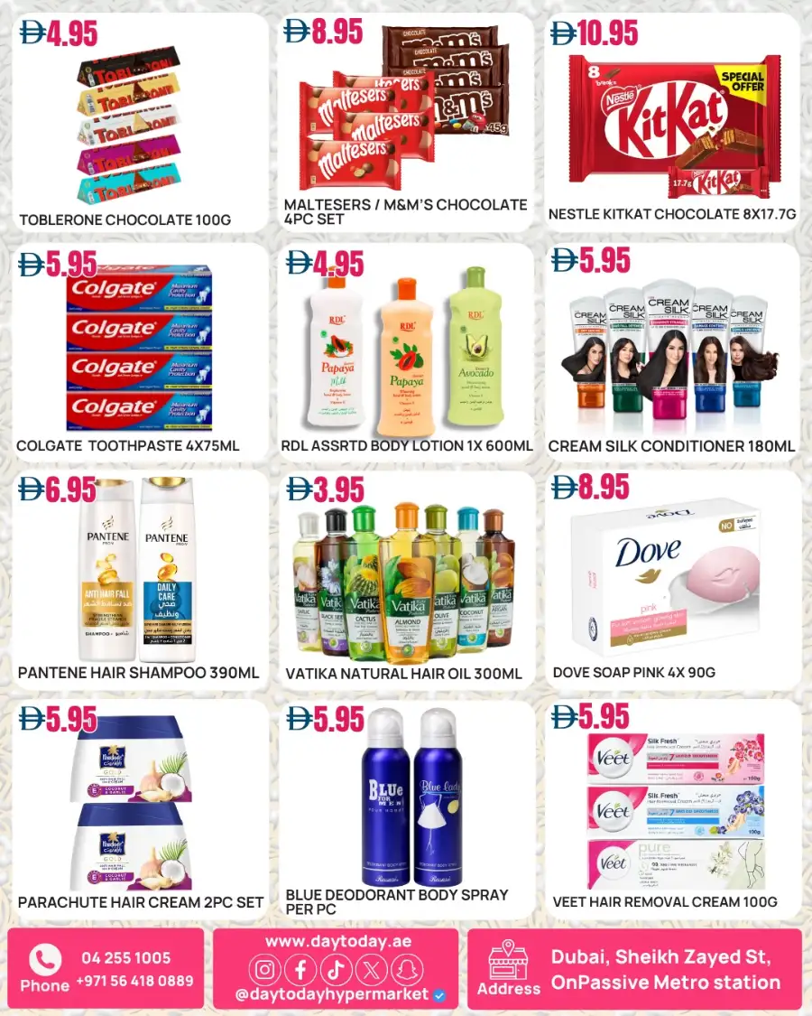 Day To Day Hypermarket Al Qouz | Weekly Grocery Offers Dubai April 3-6