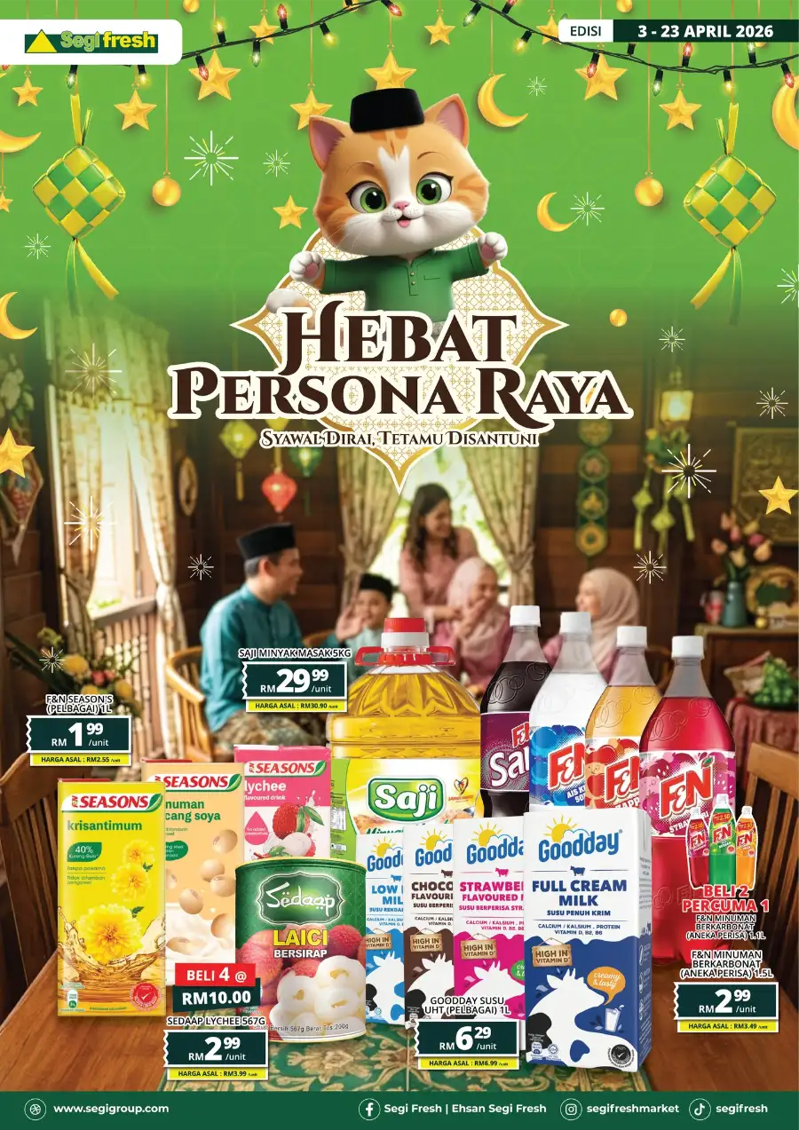 Segi Fresh Malaysia Hebat Persona Raya | Ends 23 Apr