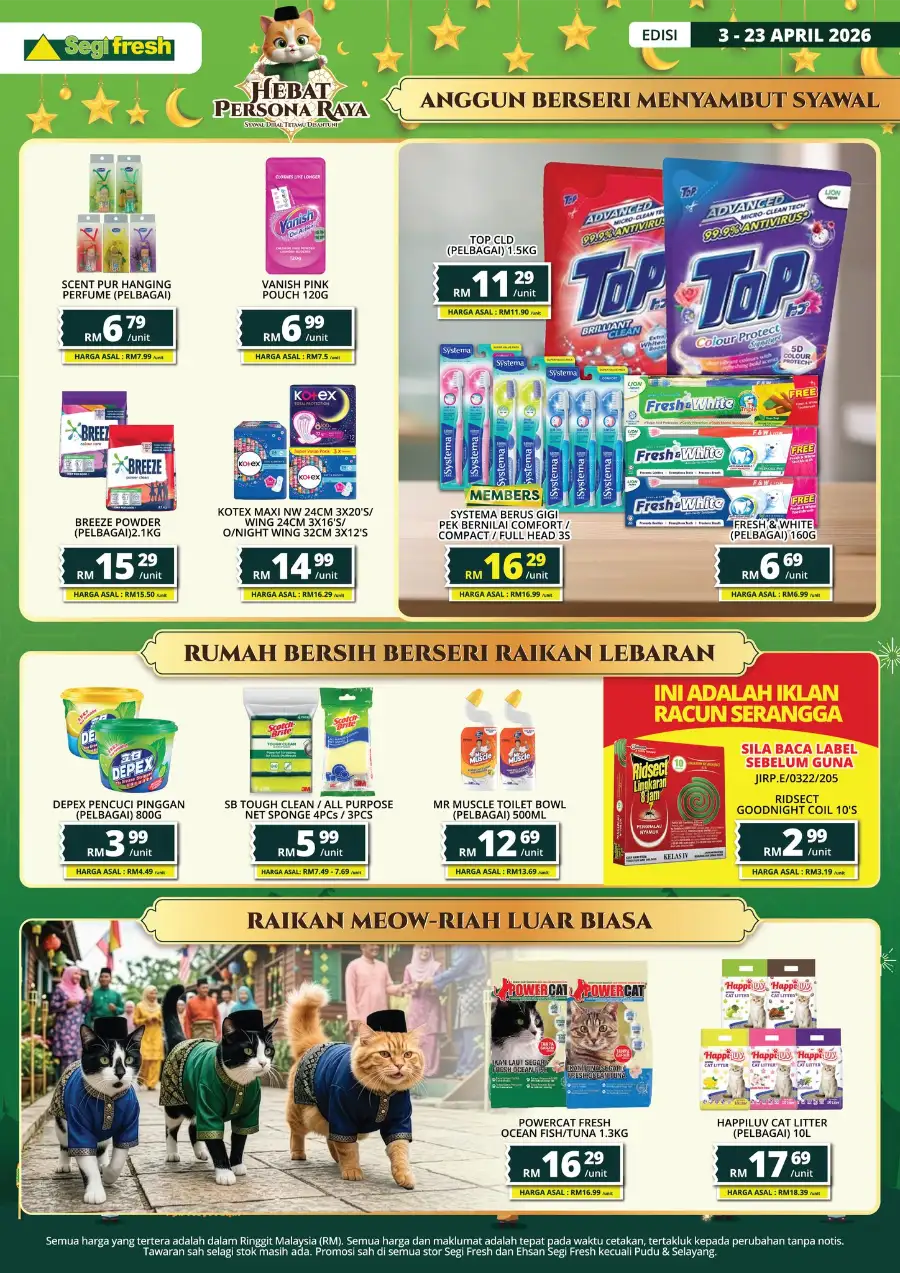 Segi Fresh Malaysia Hebat Persona Raya | Ends 23 Apr