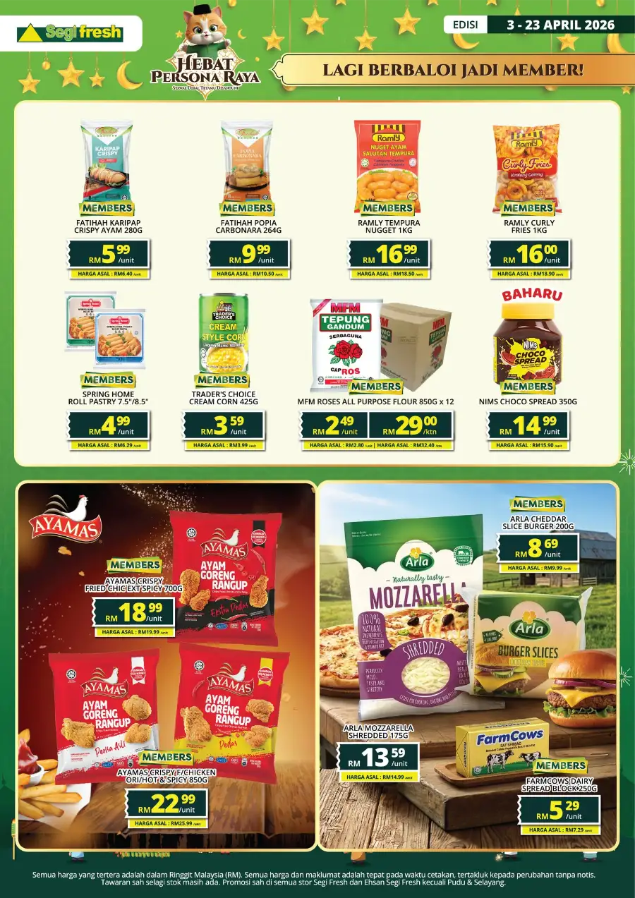 Segi Fresh Malaysia Hebat Persona Raya | Ends 23 Apr