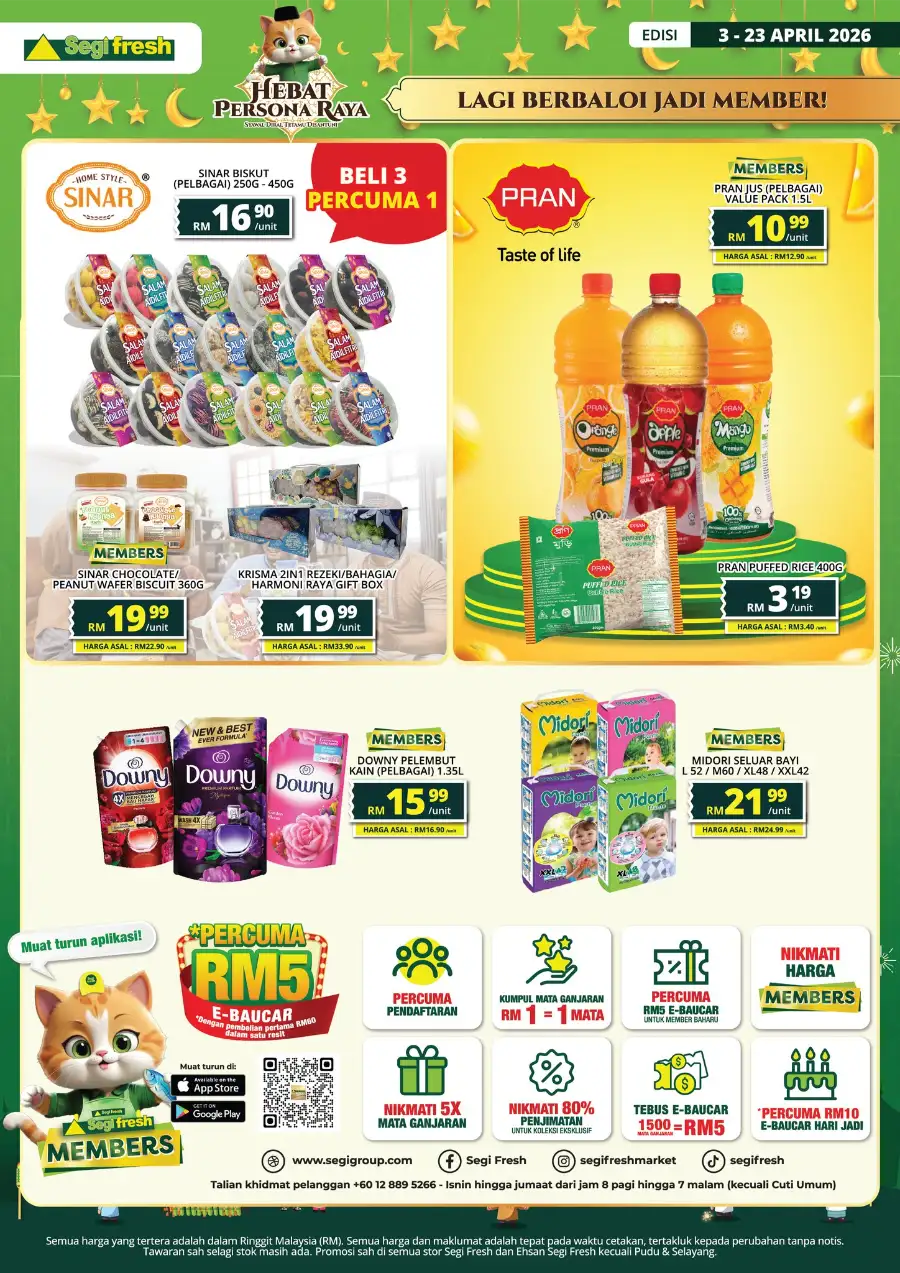 Segi Fresh Malaysia Hebat Persona Raya | Ends 23 Apr