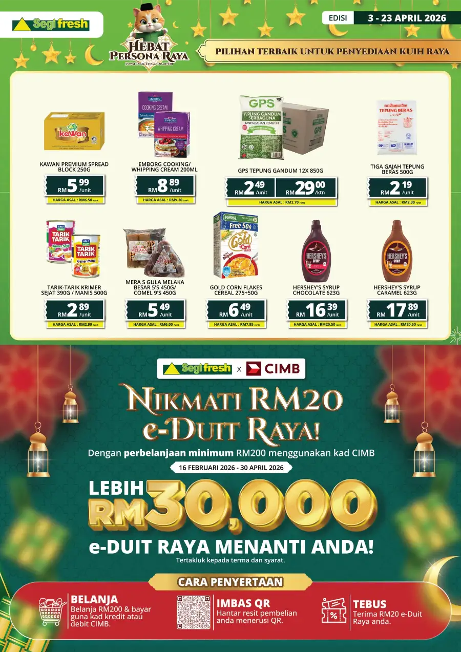 Segi Fresh Malaysia Hebat Persona Raya | Ends 23 Apr