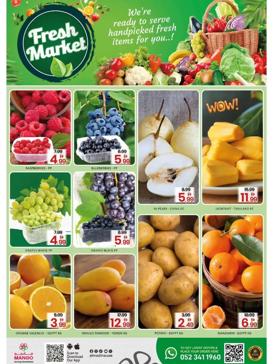Mango Supermarket Oud Metha - Weekend Grocery Offers Apr 03-06