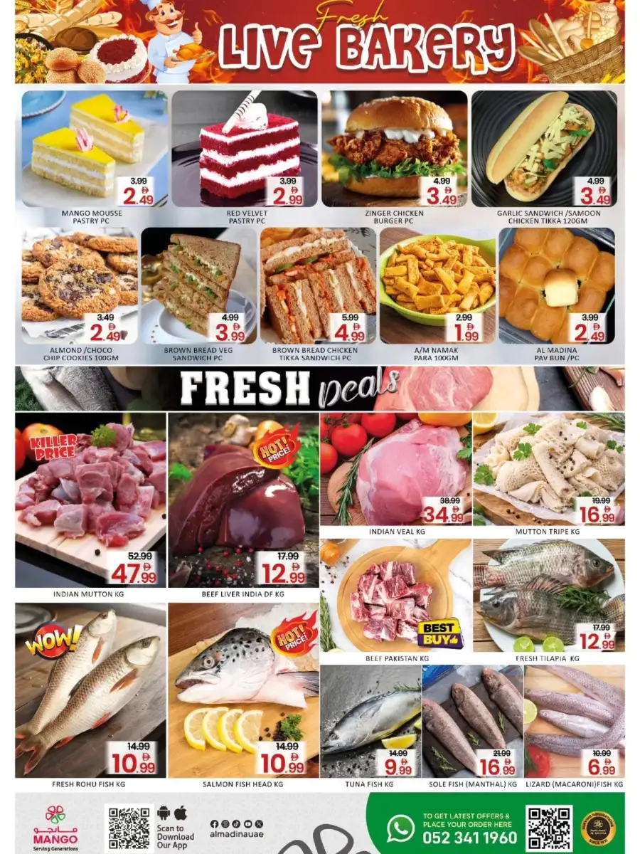 Mango Supermarket Oud Metha - Weekend Grocery Offers Apr 03-06