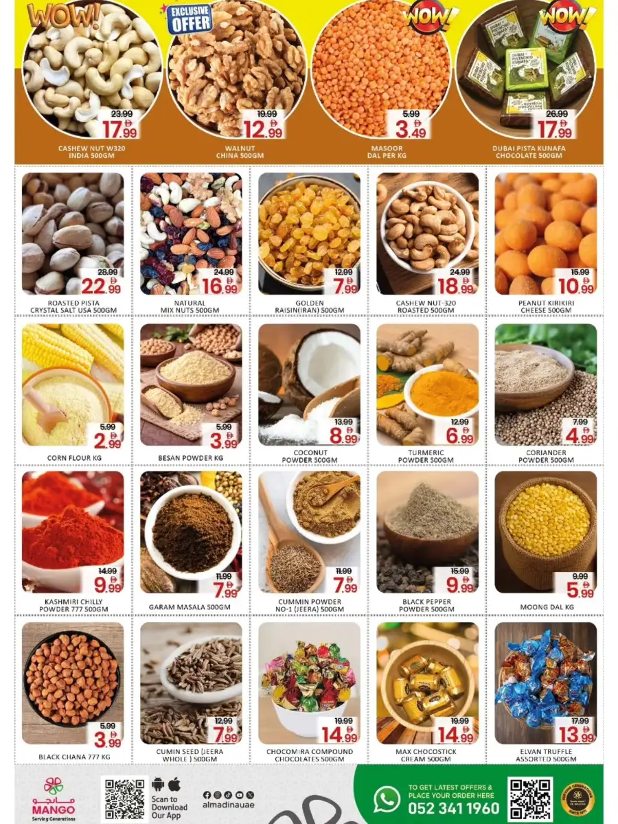 Mango Supermarket Oud Metha - Weekend Grocery Offers Apr 03-06