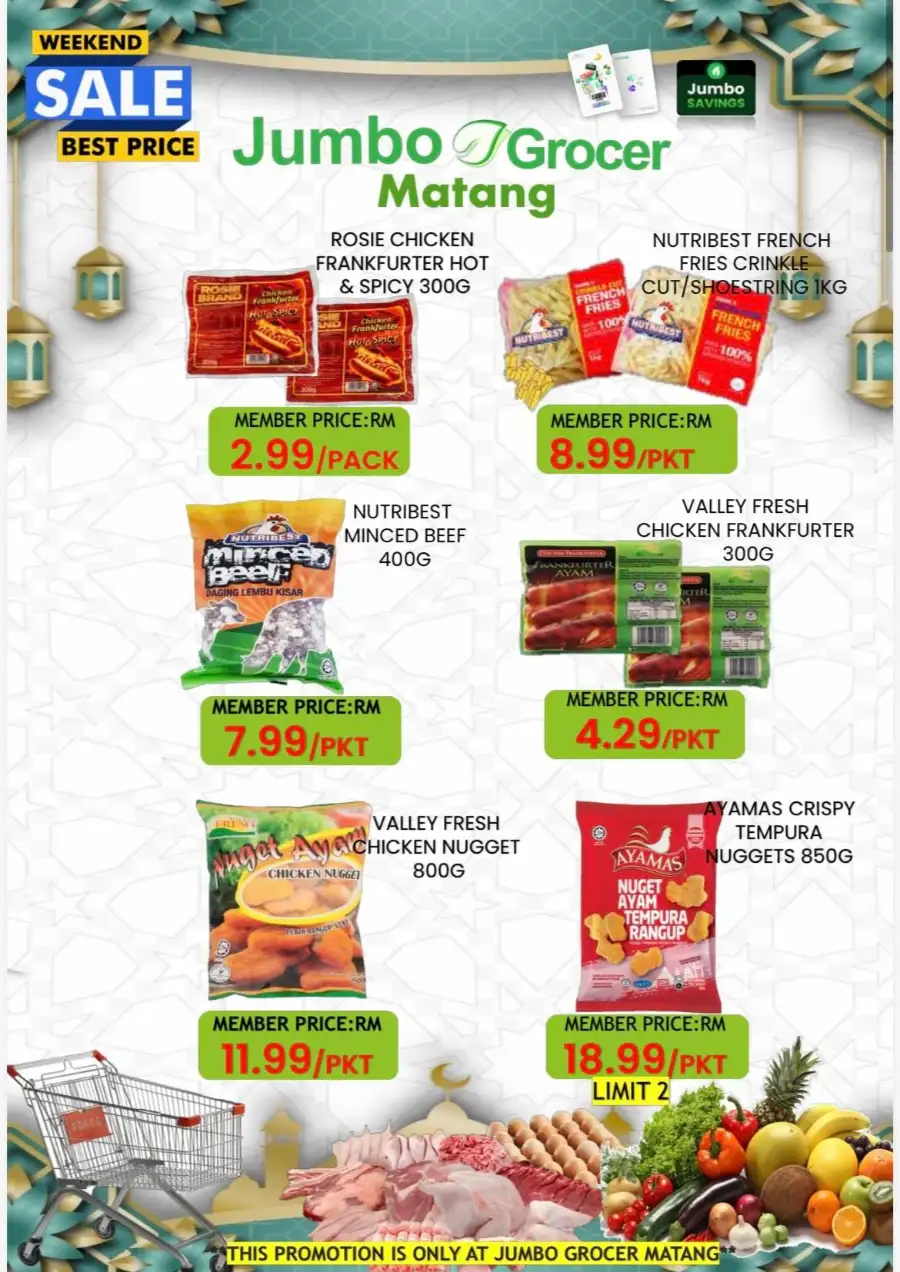 Jumbo Grocer Matang Weekend Sale | Ends 5 Apr
