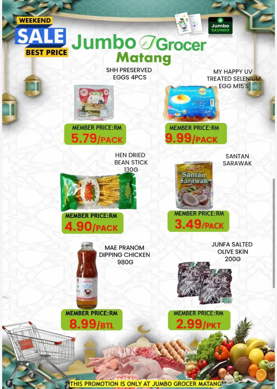 Jumbo Grocer Matang Weekend Sale | Ends 5 Apr