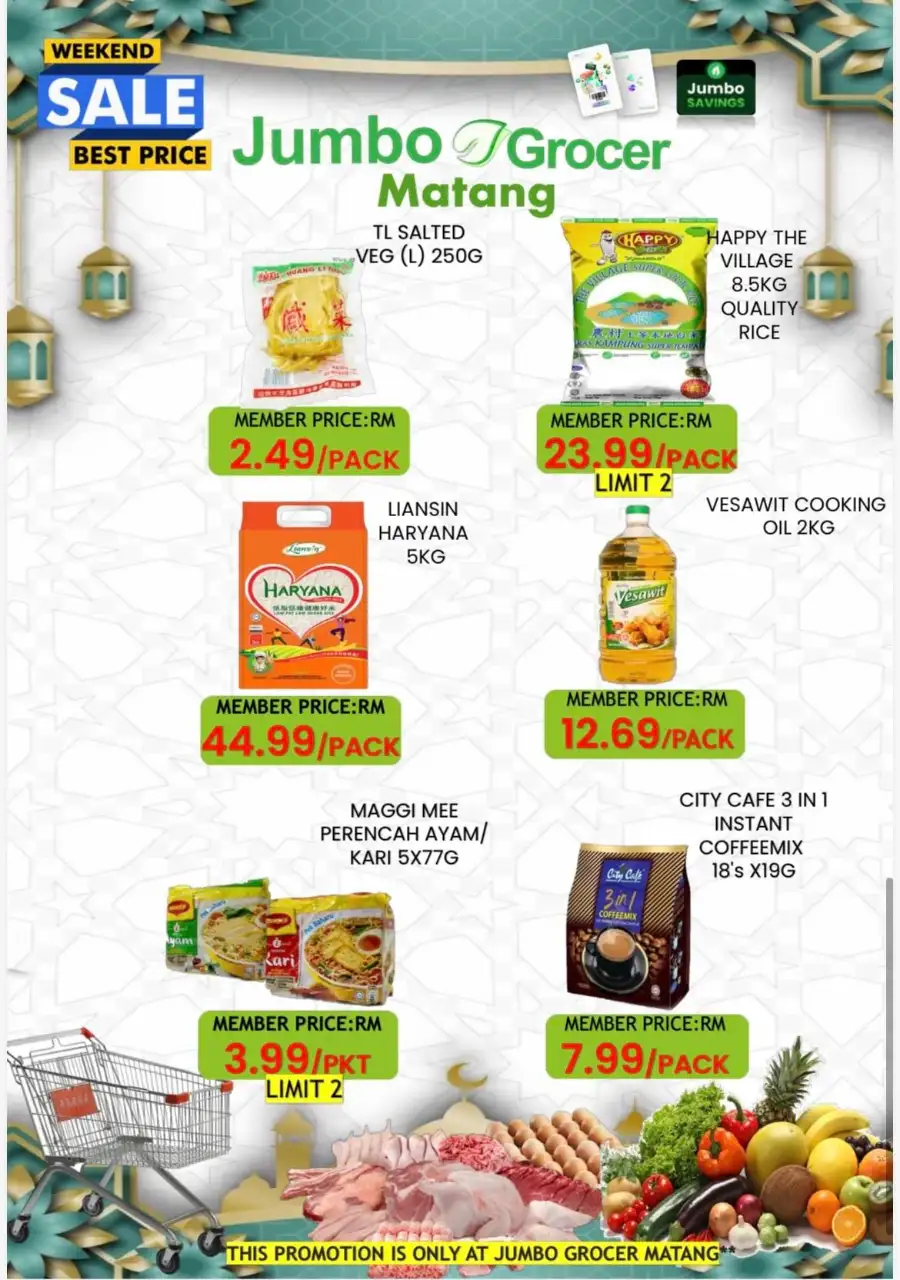Jumbo Grocer Matang Weekend Sale | Ends 5 Apr