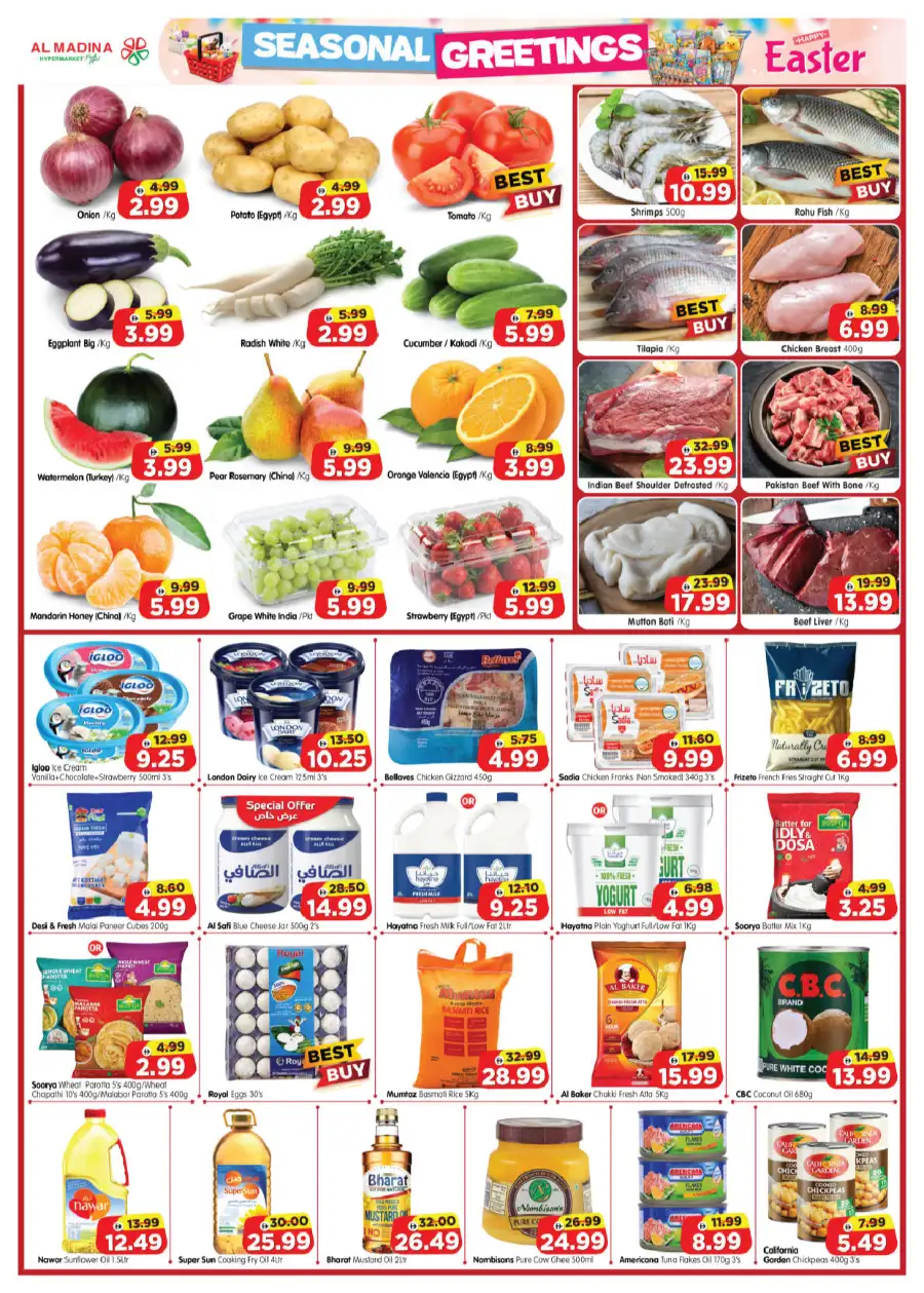 Al Madina Abu Dhabi Offers - Weekly Supermarket Deals & Seasonal Greetings