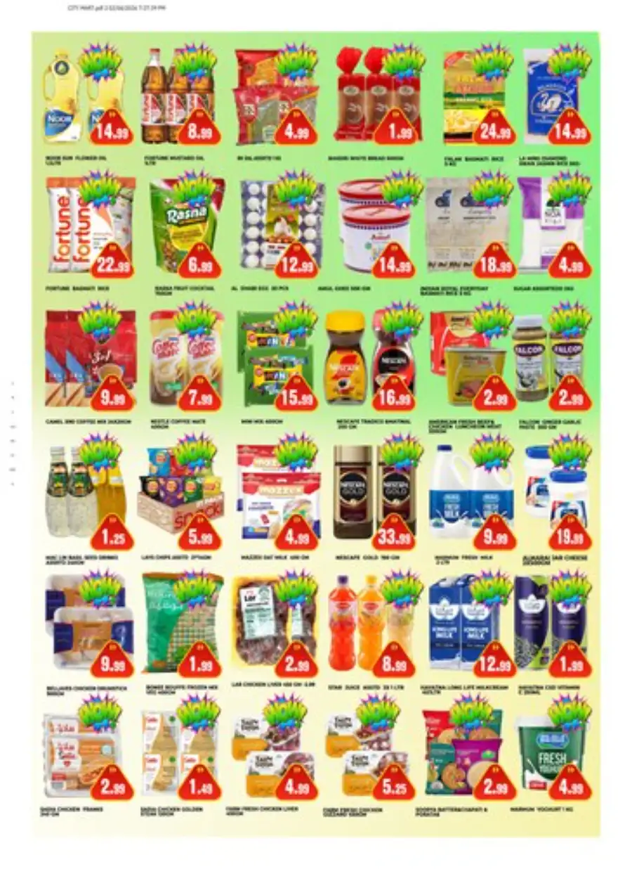 City Mart Dubai Al Karama - Flash Sale Grocery Offers April 3-5, 2026