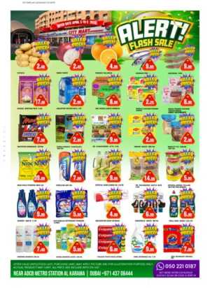 City Mart Dubai Al Karama - Flash Sale Grocery Offers April 3-5, 2026 In M City Mart Sharjah / Ajman