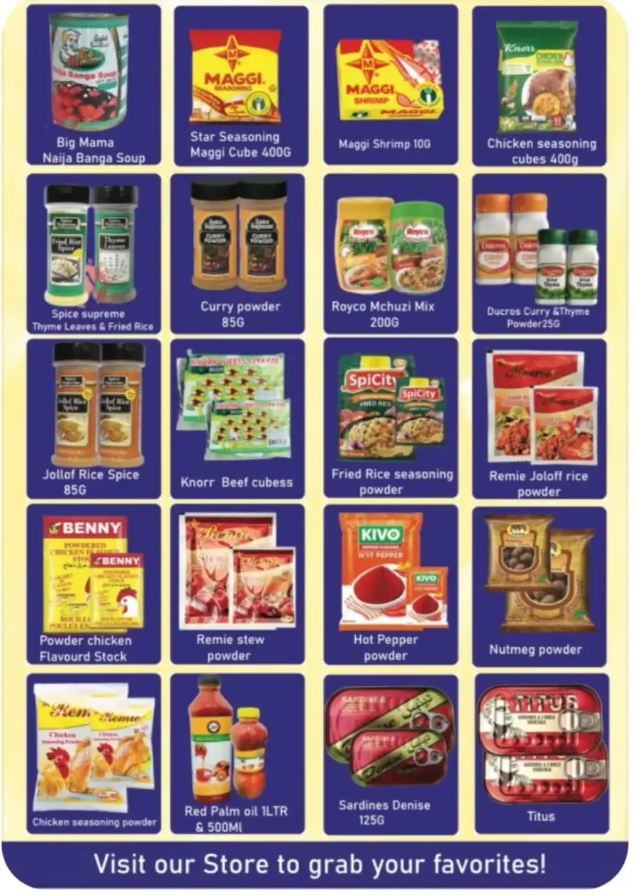 Plus Mart Sharjah | African Food & Grocery Store Al Wahda Street