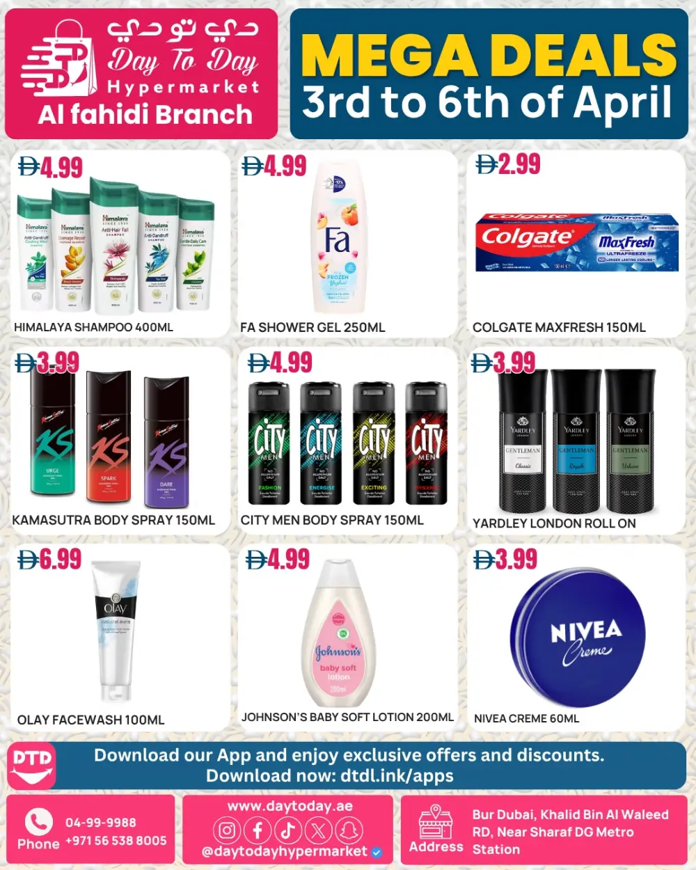 Day To Day Al Fahidi Mega Deals | Ends April 06