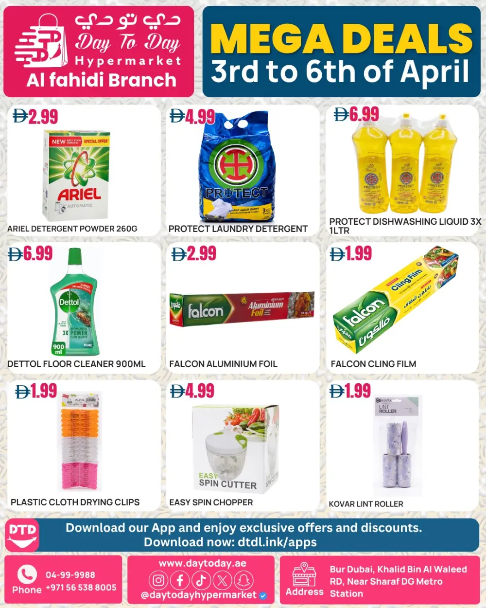 Day To Day Al Fahidi Mega Deals | Ends April 06