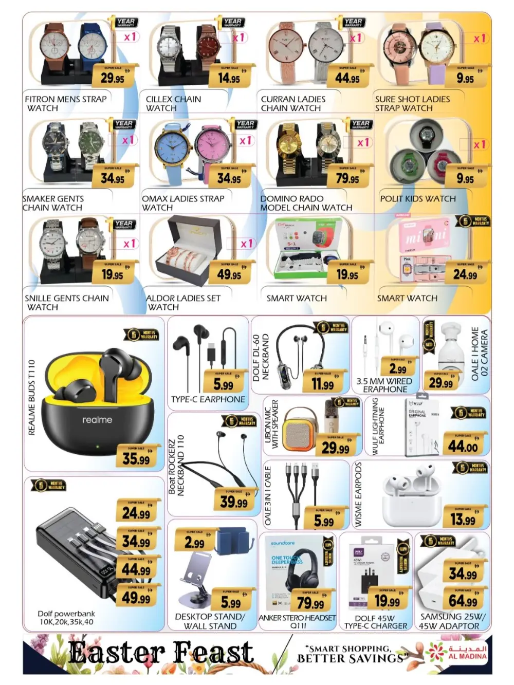 Saqer Al Madina Deira Easter Feast Offer | Ends April 05