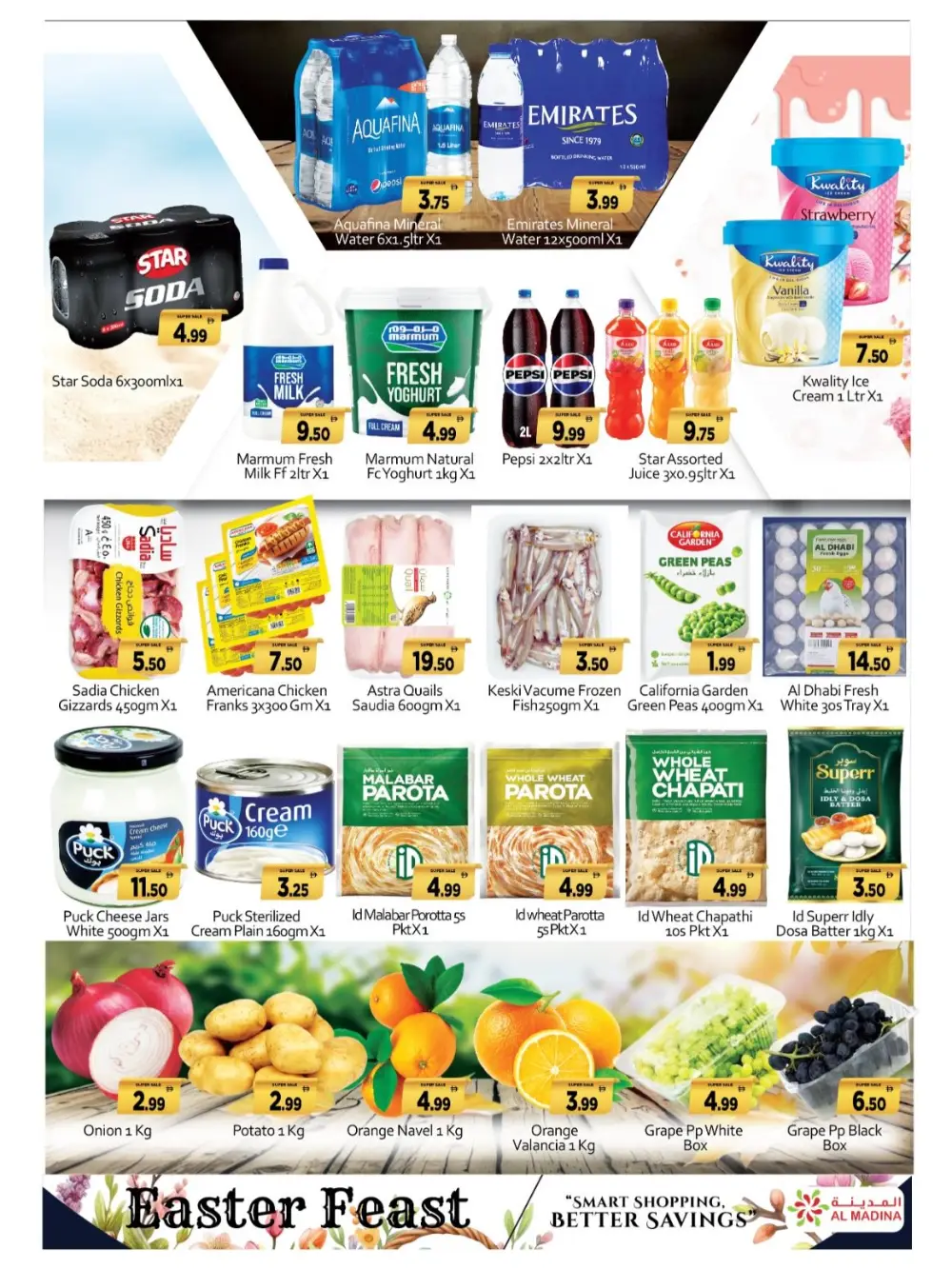 Saqer Al Madina Deira Easter Feast Offer | Ends April 05