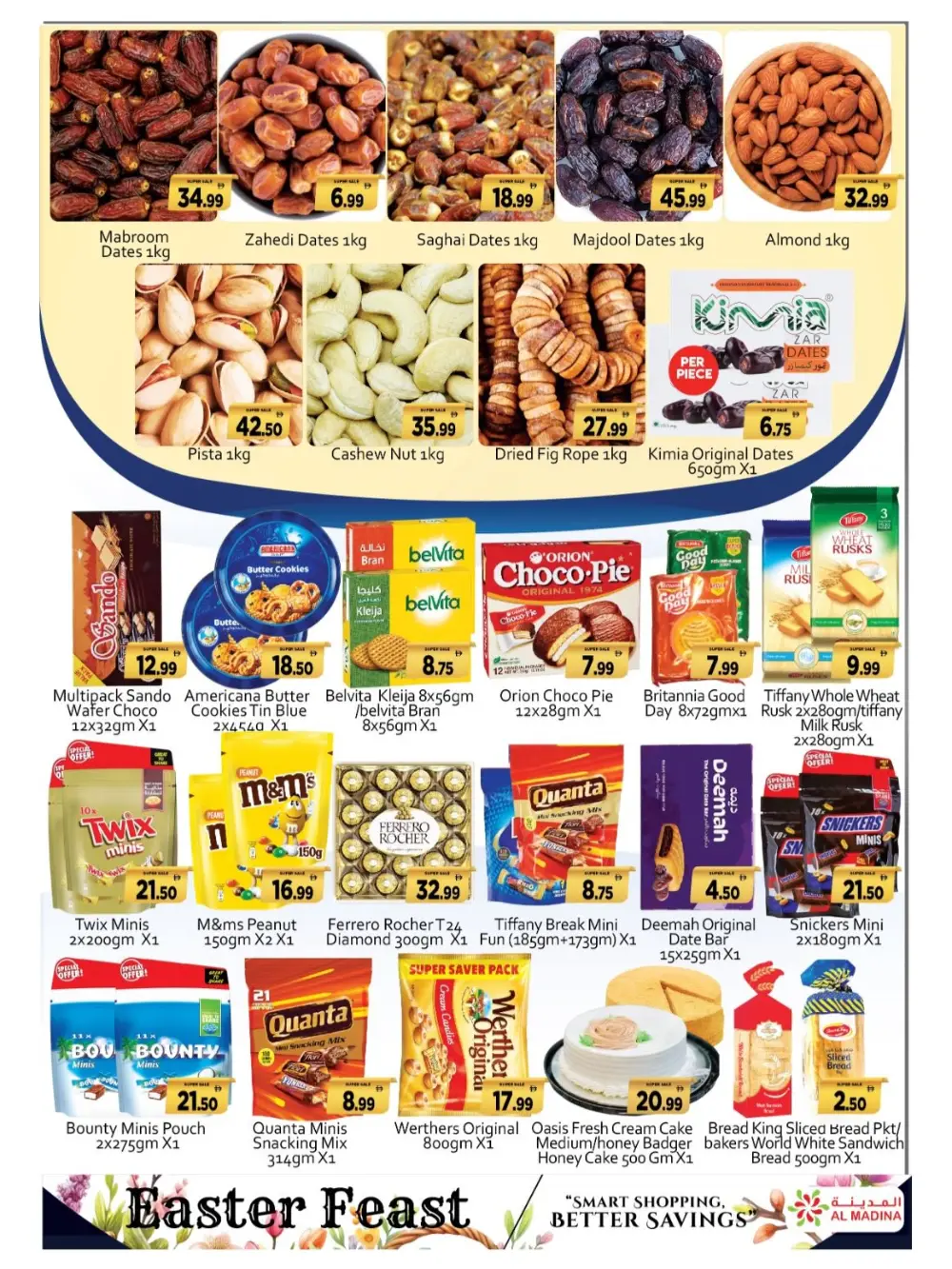 Saqer Al Madina Deira Easter Feast Offer | Ends April 05