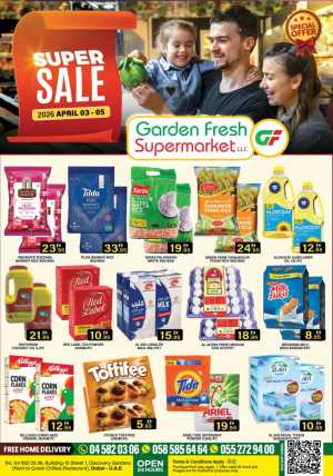 Super Sale In Garden Fresh Dubai