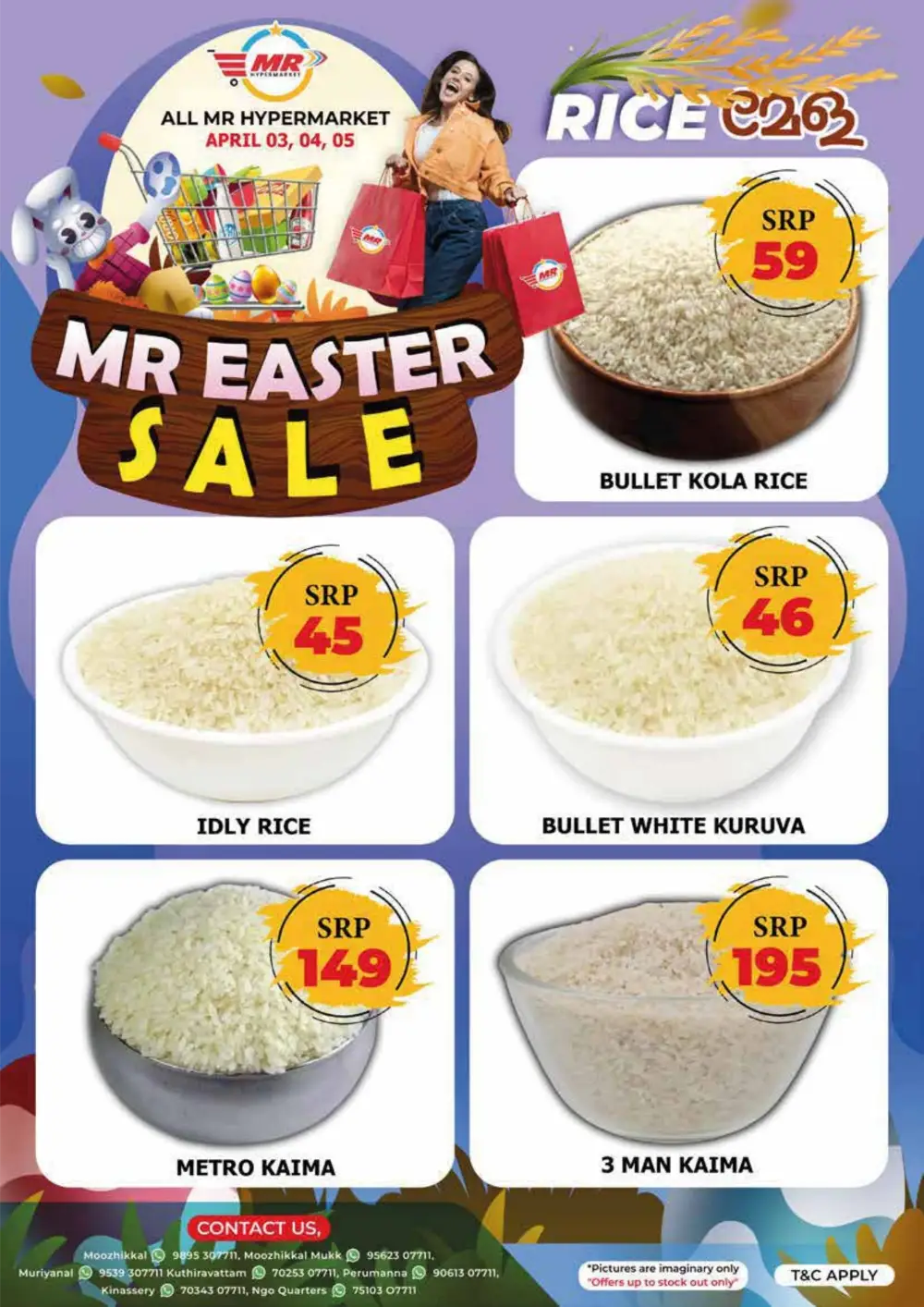 MR Easter Sale