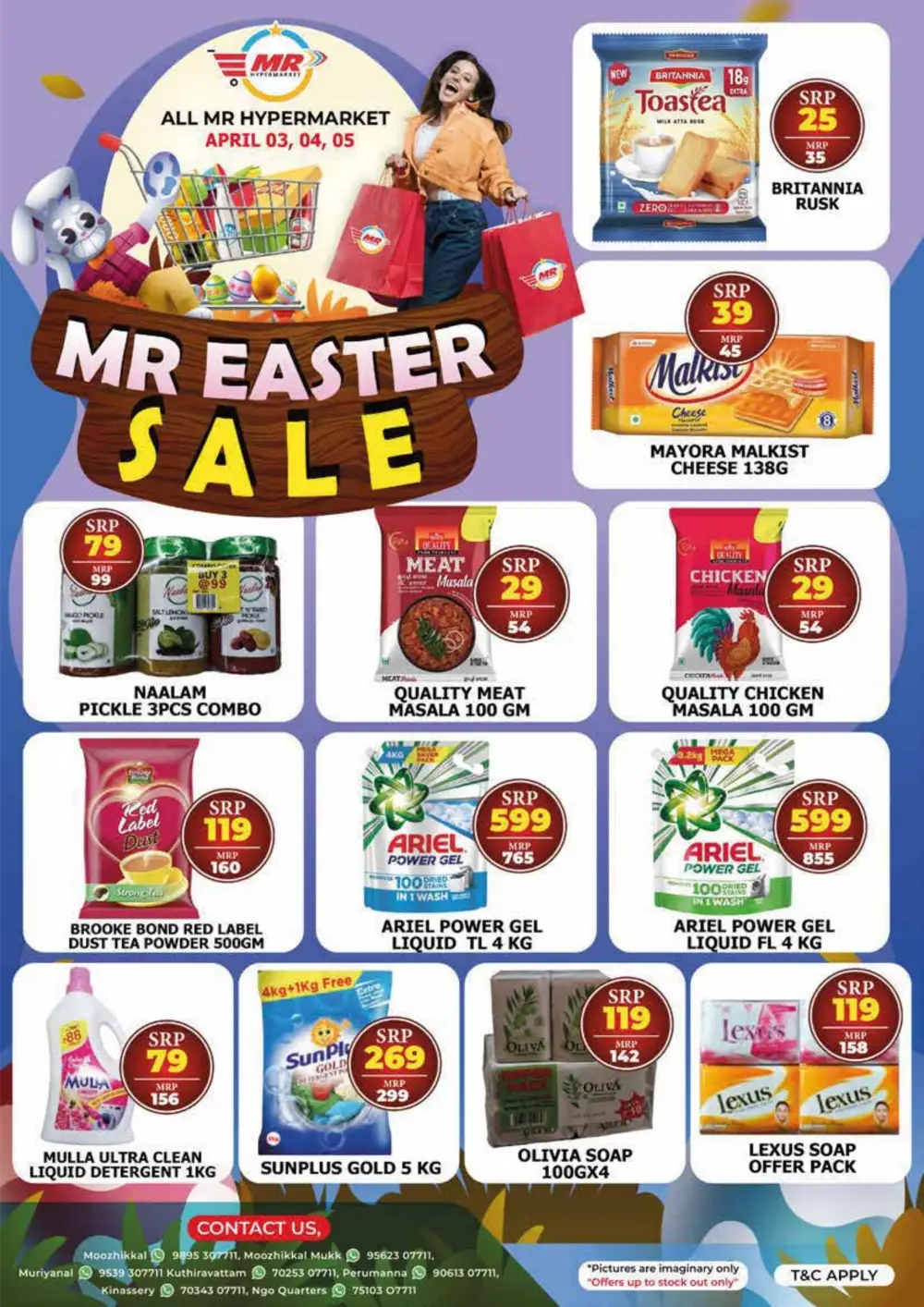 MR Easter Sale