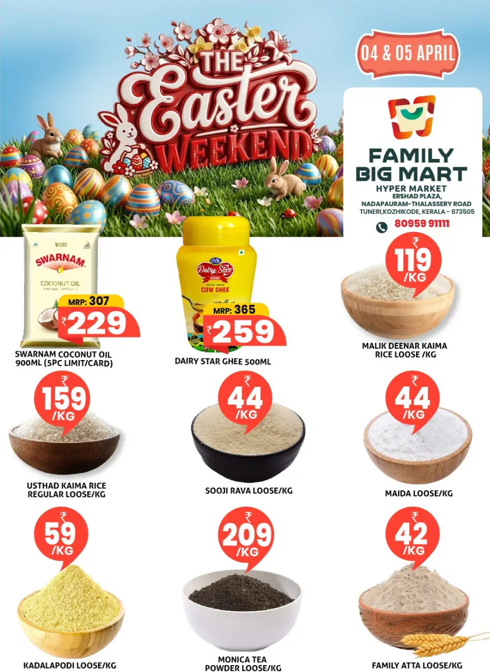 Easter Weekend Sale