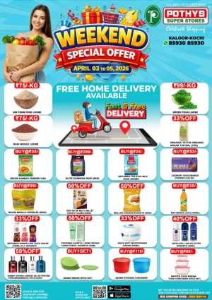 Weekend Special Offer In Pothys Superstores Ernakulam