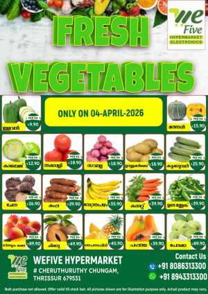 Fresh Deals In We Five Hypermarket Thrissur