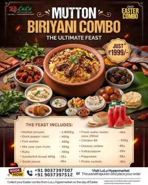 Easter Combo Deals In Lulu Hypermarket Trivandrum